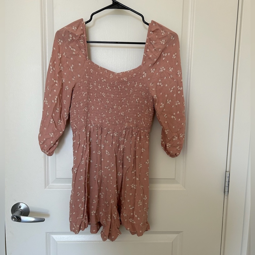 Pink American Eagle Romper